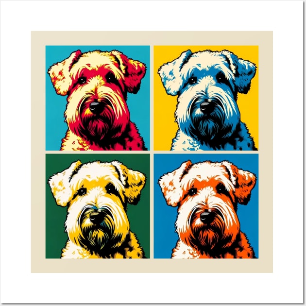 Soft Coated Wheaten Terrier Pop Art - Dog Lovers Wall Art by PawPopArt